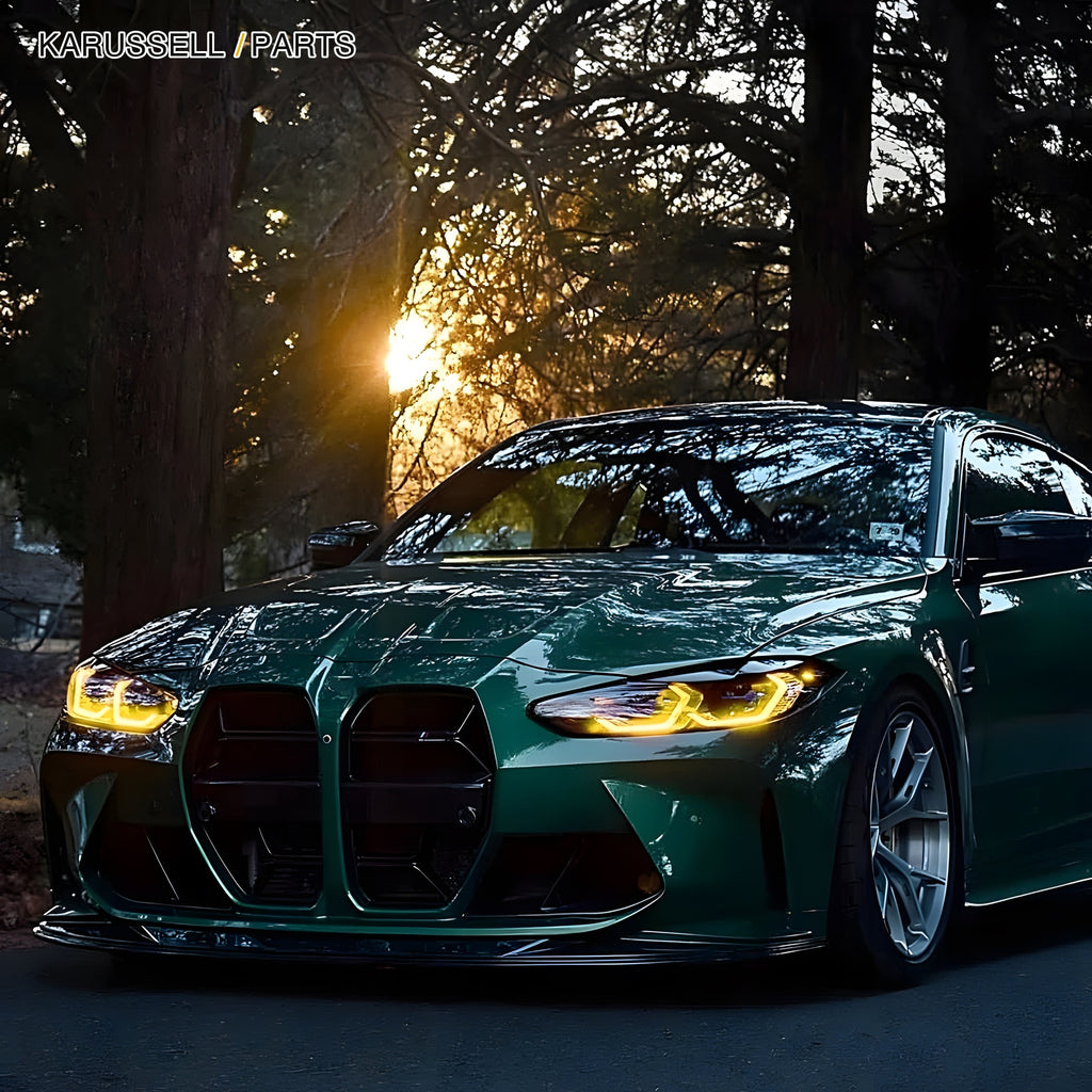 CSL yellow DRLs on isle green M3