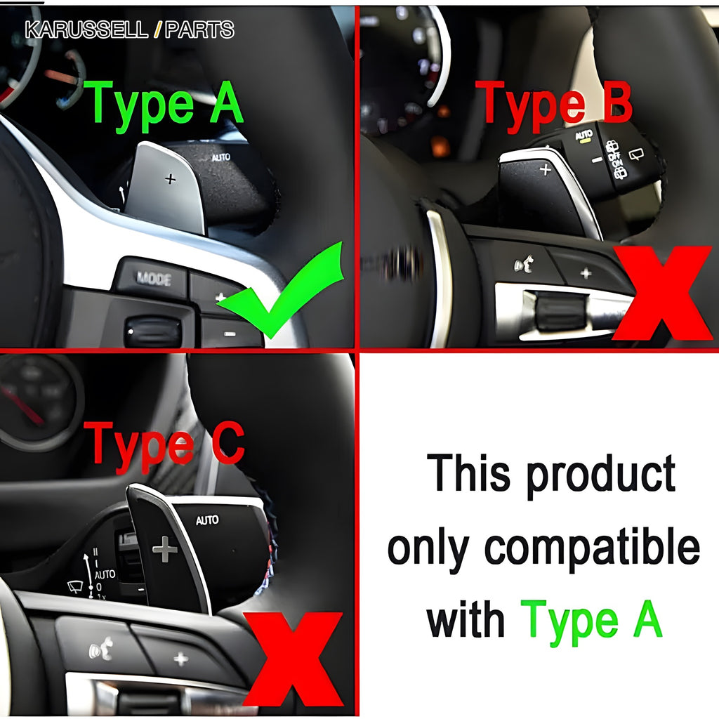 Compatible with Type A factory paddles only