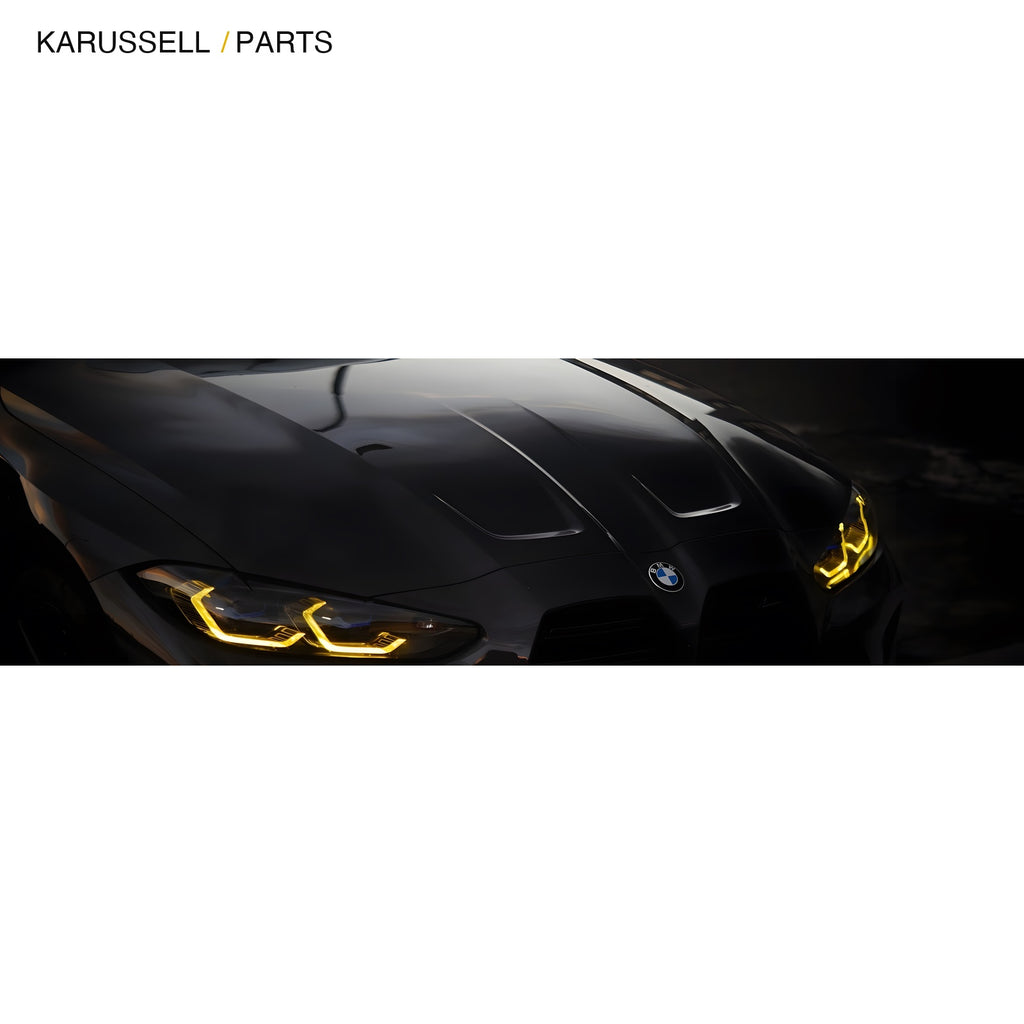 M4 with CSL yellow DRLs at dusk