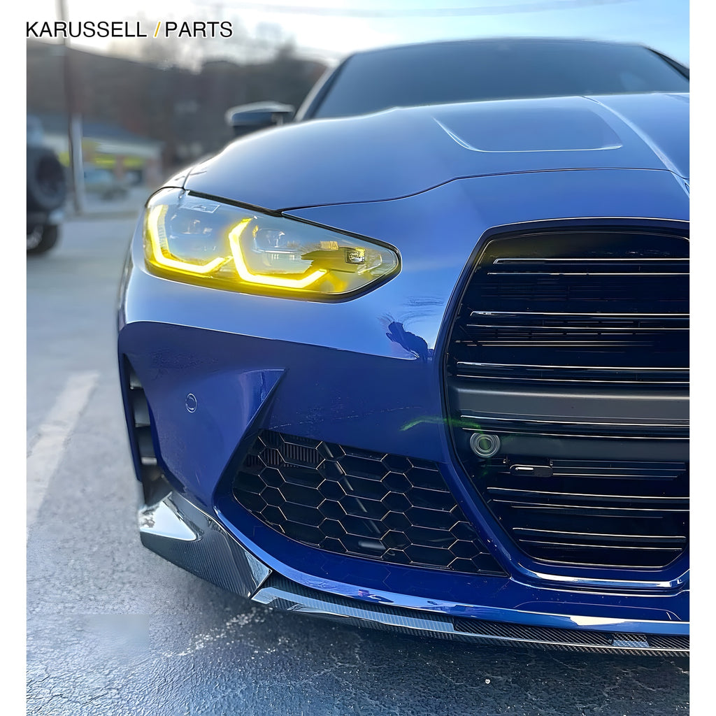 Blue M4 with CSL yellow DRLs