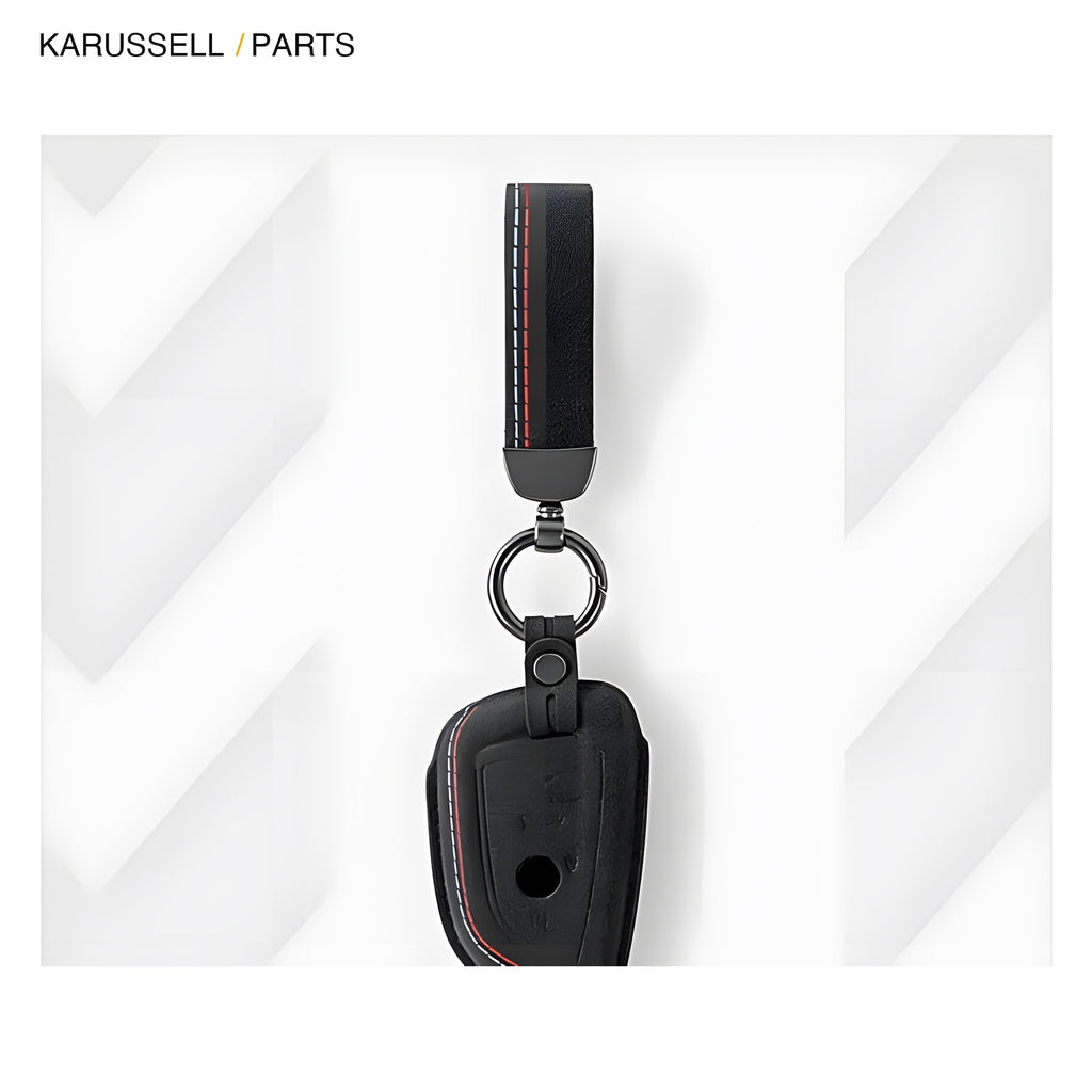 Microsuede keychain strap