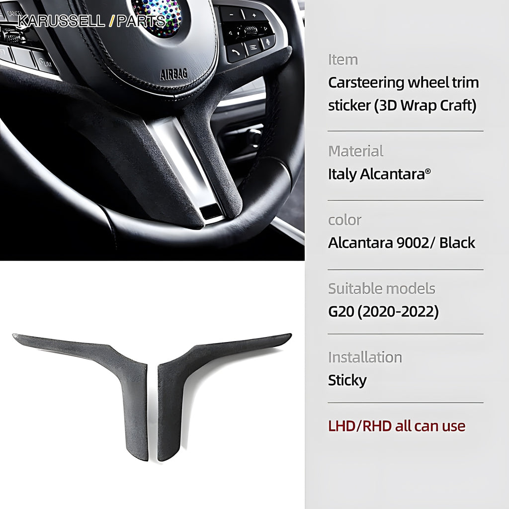 Steering wheel trim
